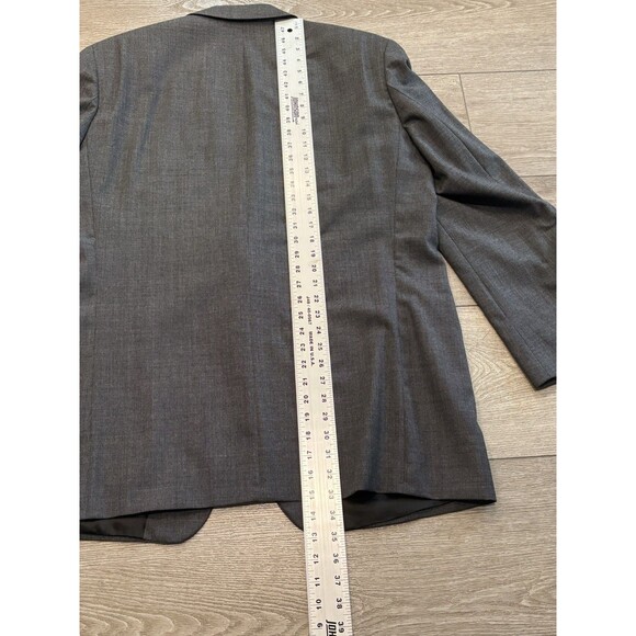Ralph Ralph Lauren Dillards Blazer Mens 46T Grey Single Breasted Wool Canada - Picture 7 of 10